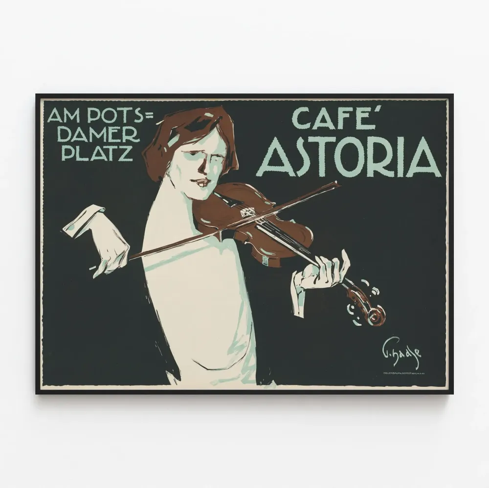 Koristejuliste Café Astoria Am Potsdamer Platz