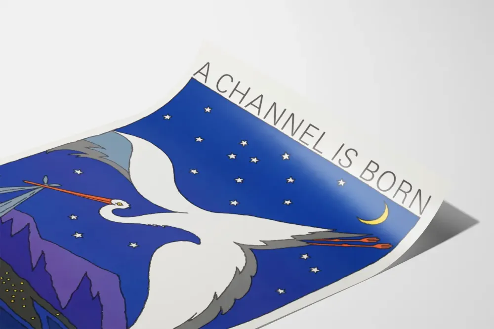 Koristejuliste Channel Is Born - KLOX3 Santa Barbara