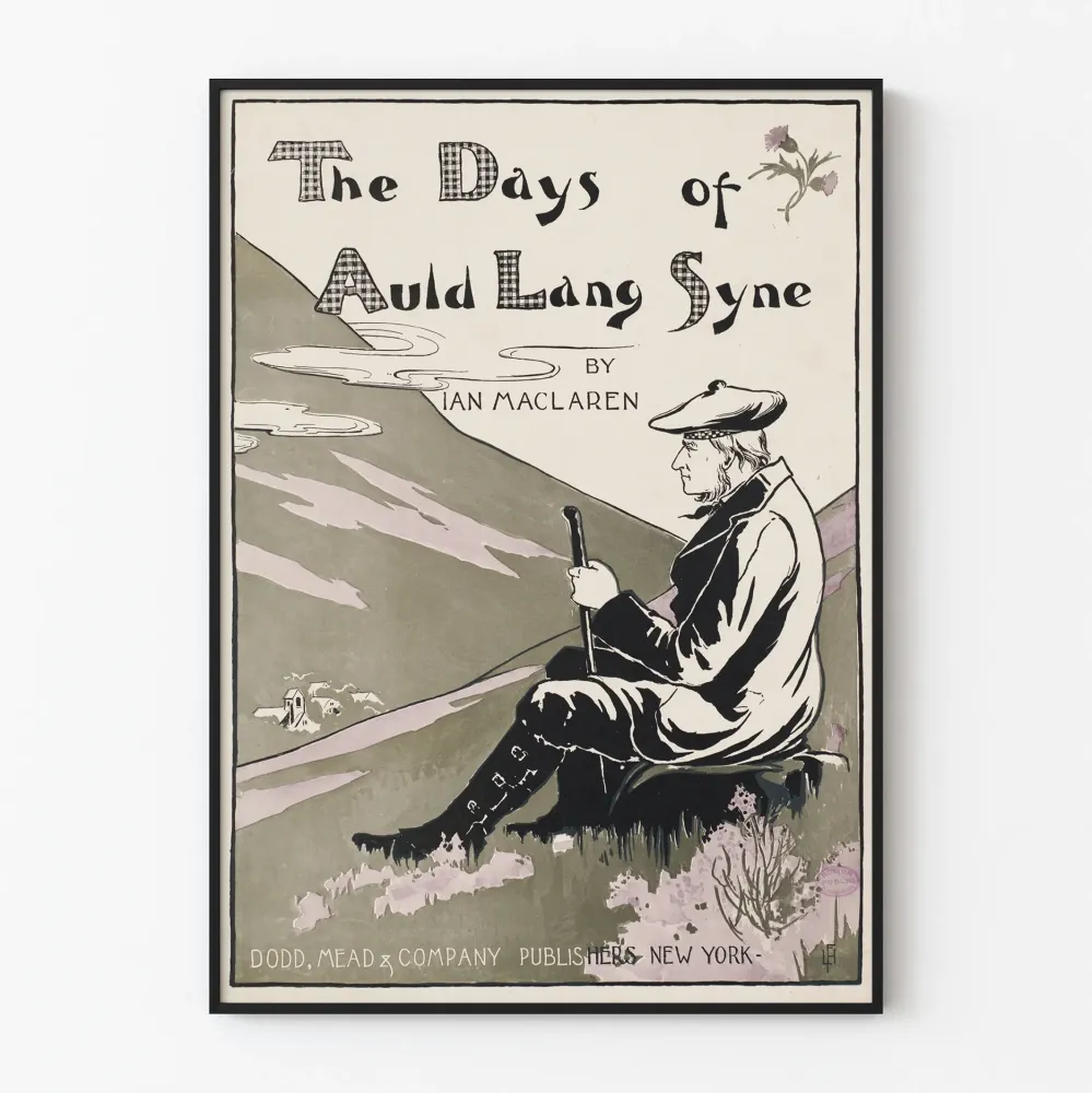 Koristejuliste Days Auld Lang Syne