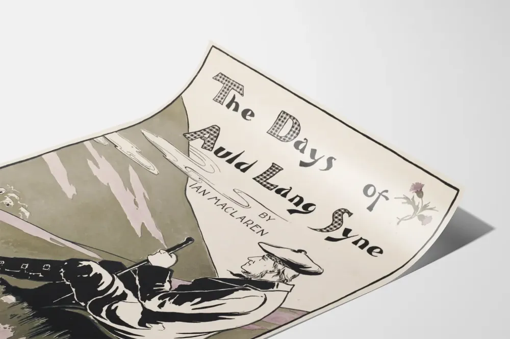 Koristejuliste Days Auld Lang Syne