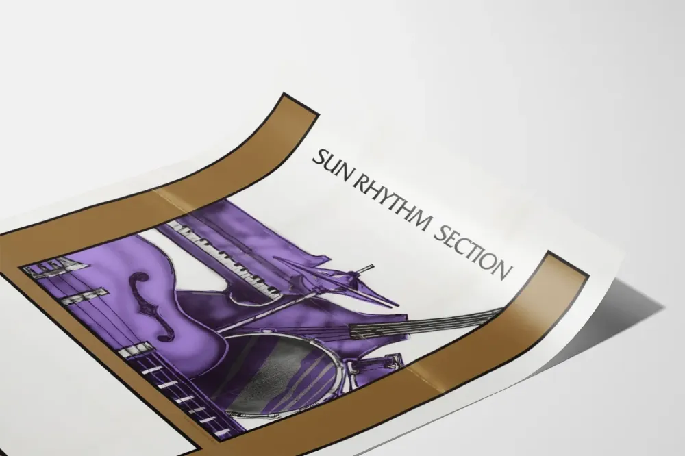 Koristejuliste Jazz Sun Rhythm Section