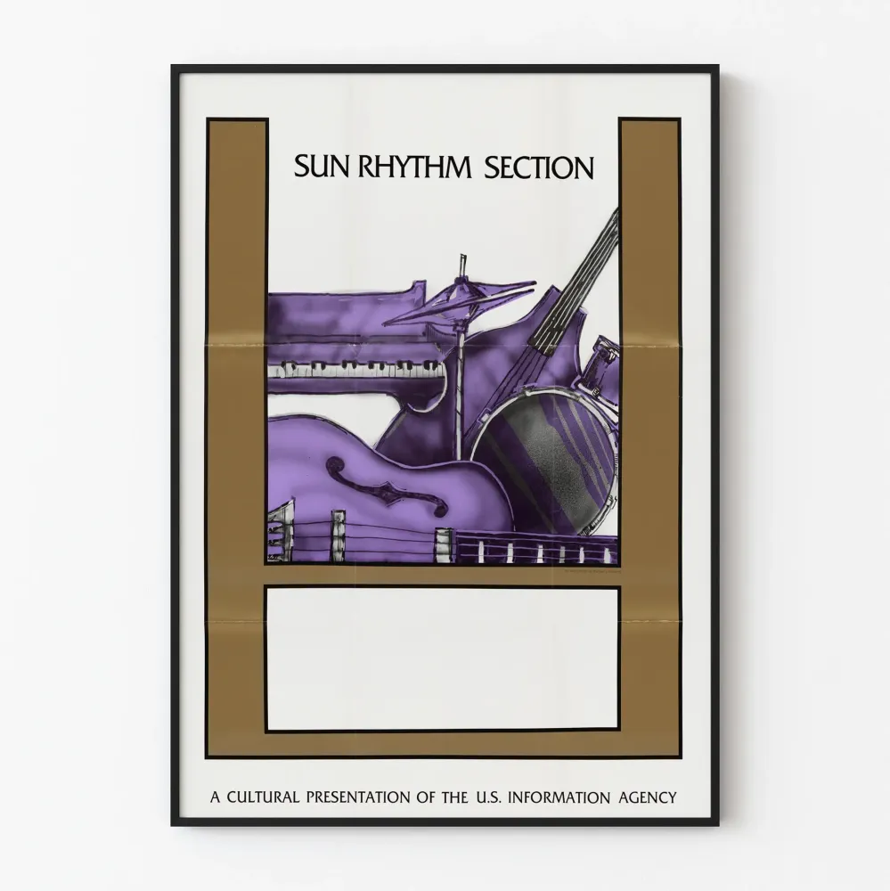 Koristejuliste Jazz Sun Rhythm Section