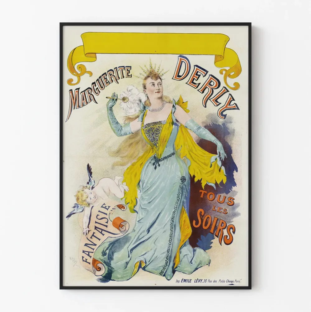 Koristejuliste Marguerite Derly Fantaisie jokaisena iltana