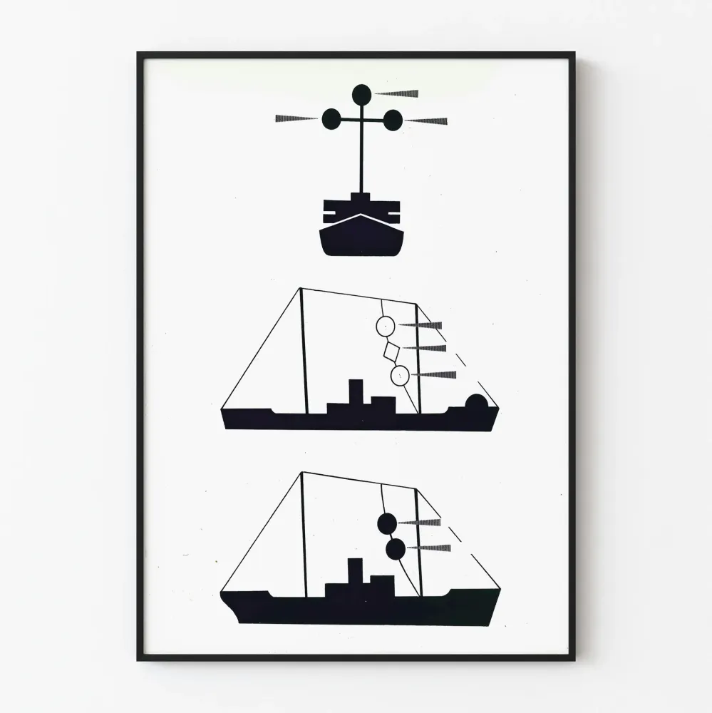 Koristejuliste Meriliikenteen merimerkeistä merenkulun navigointiin