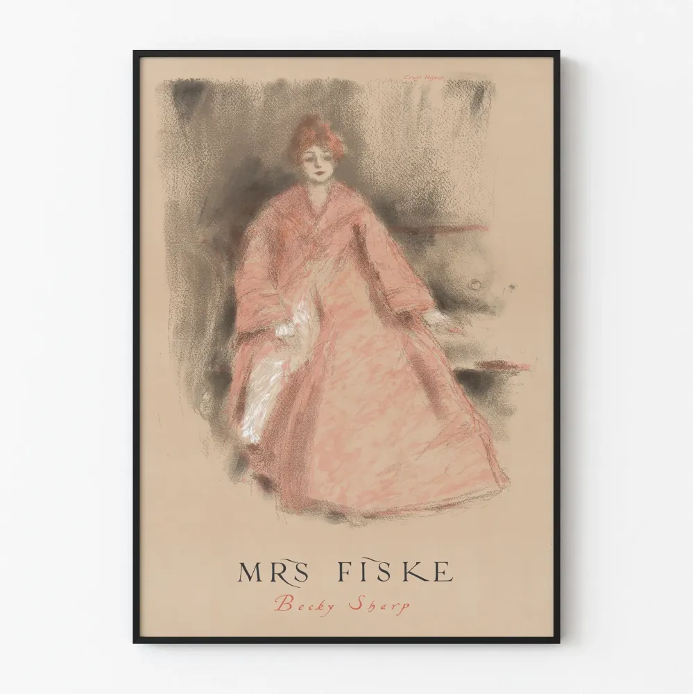 Koristejuliste Mrs Fiske Becky Sharp
