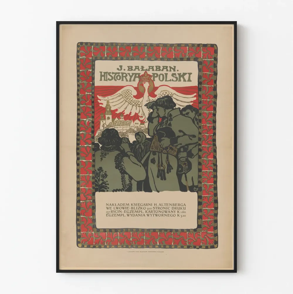 Koristejuliste Puolan historia J. Bałaban