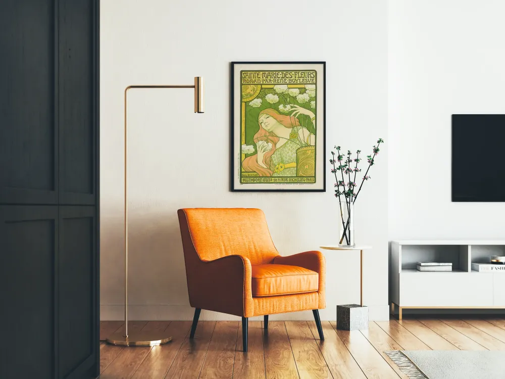 Koristejuliste Sainte Marie des Fleurs Art Nouveau