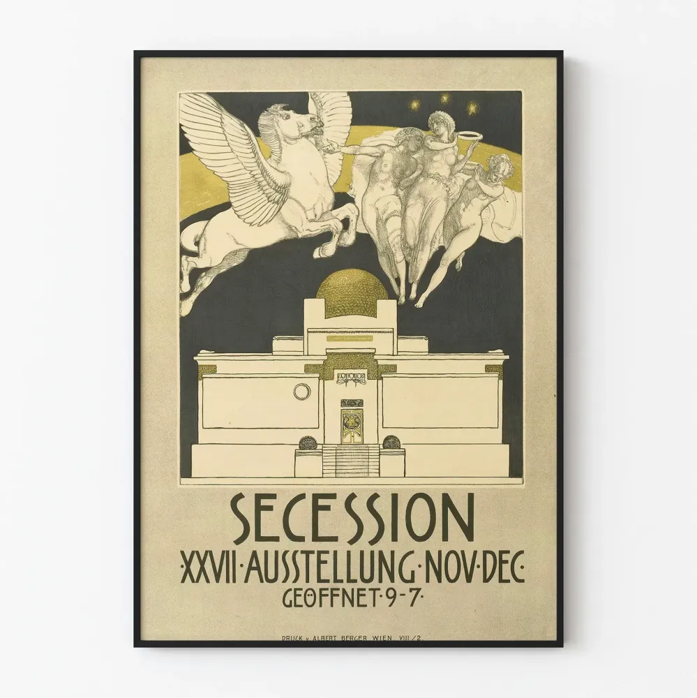 Koristejuliste Secession XXVII näyttely marras-joulukuu