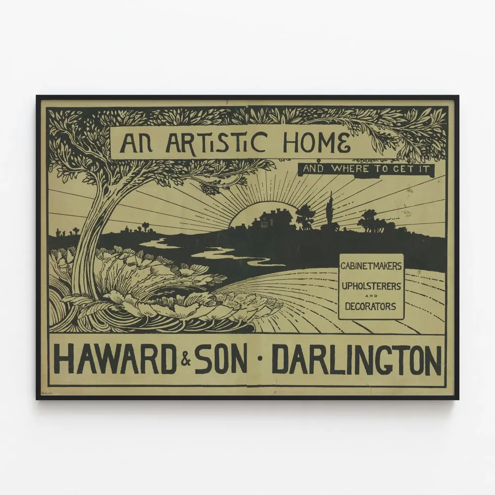Koristejuliste vintage Artistic Home - Howard & Son Darlington