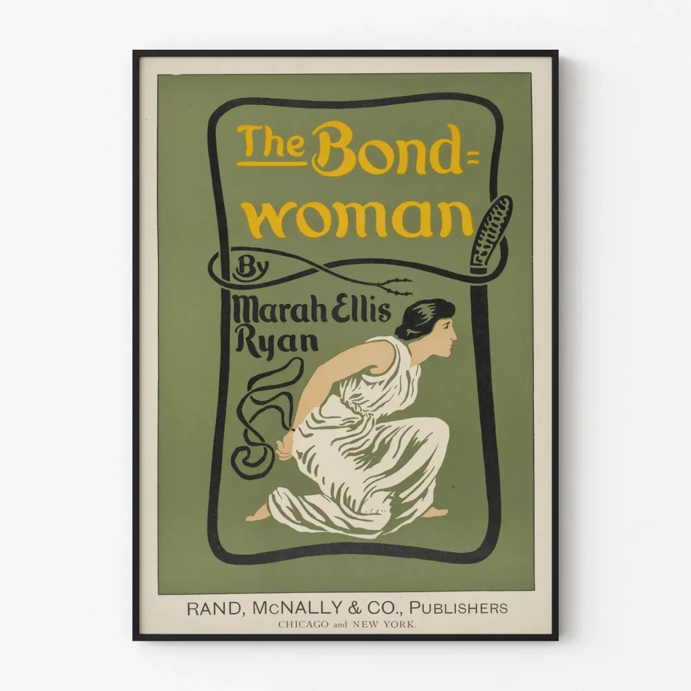 Koristejuliste vintage Bond Woman teokselta Marah Ellis Ryan