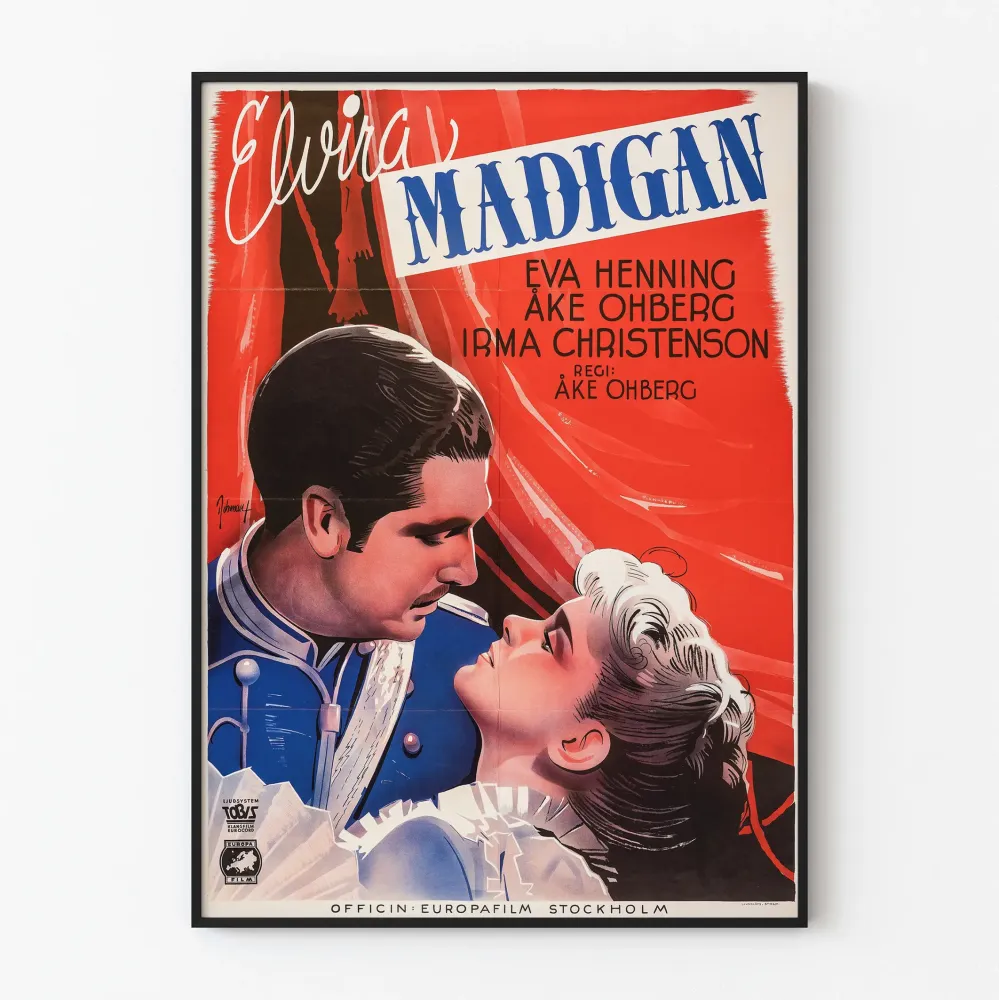 Koristejuliste vintage Elvira Madigan