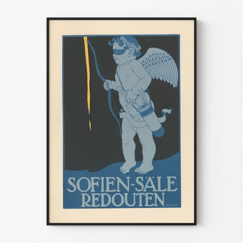 Koristejuliste vintage enkelin jousiampuja Sofien-Sale Redouten