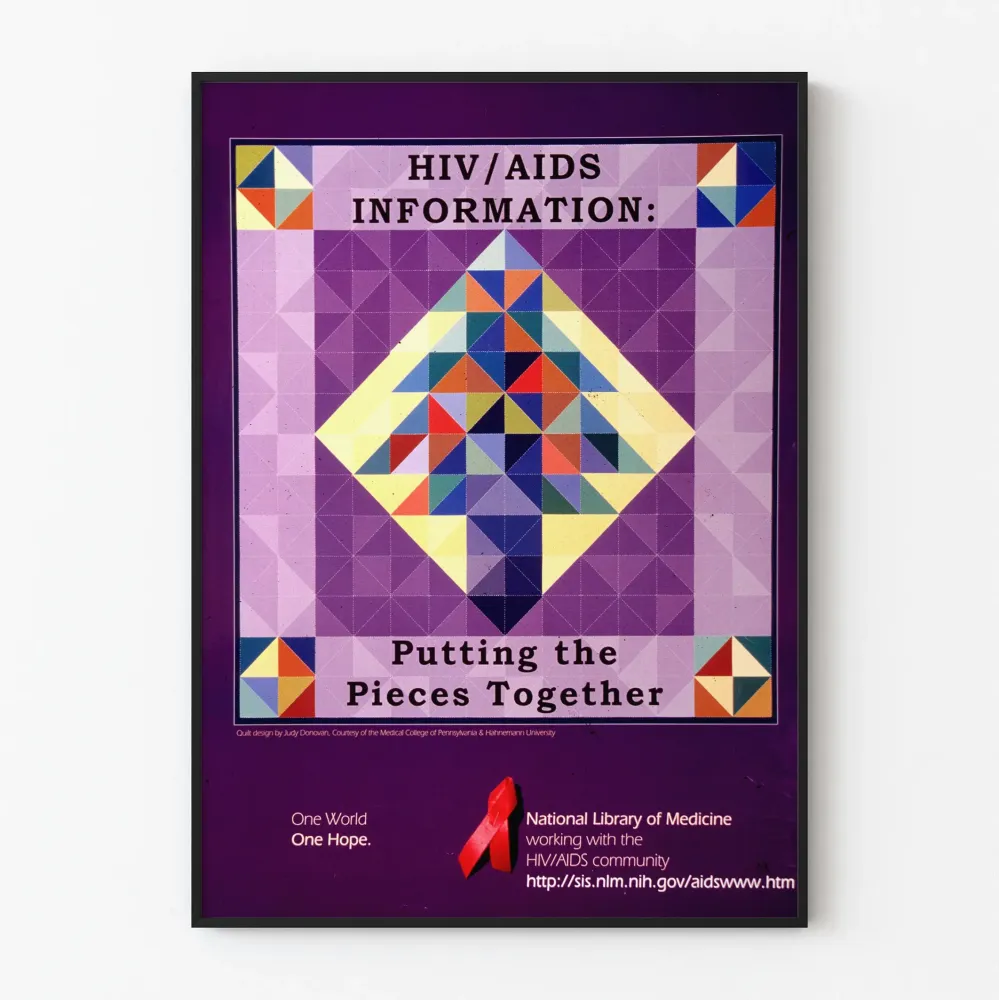 Koulutusjuliste HIV/AIDS-tiedosta - Palapelin kokoaminen