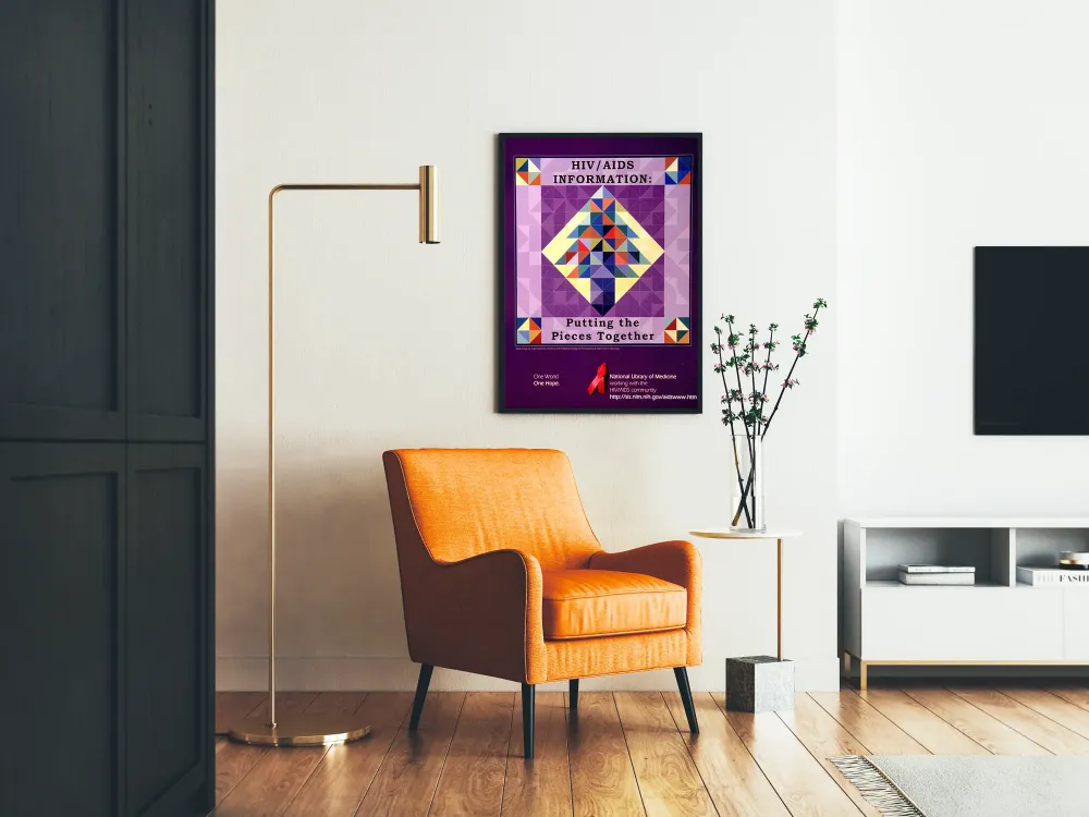 Koulutusjuliste HIV/AIDS-tiedosta - Palapelin kokoaminen