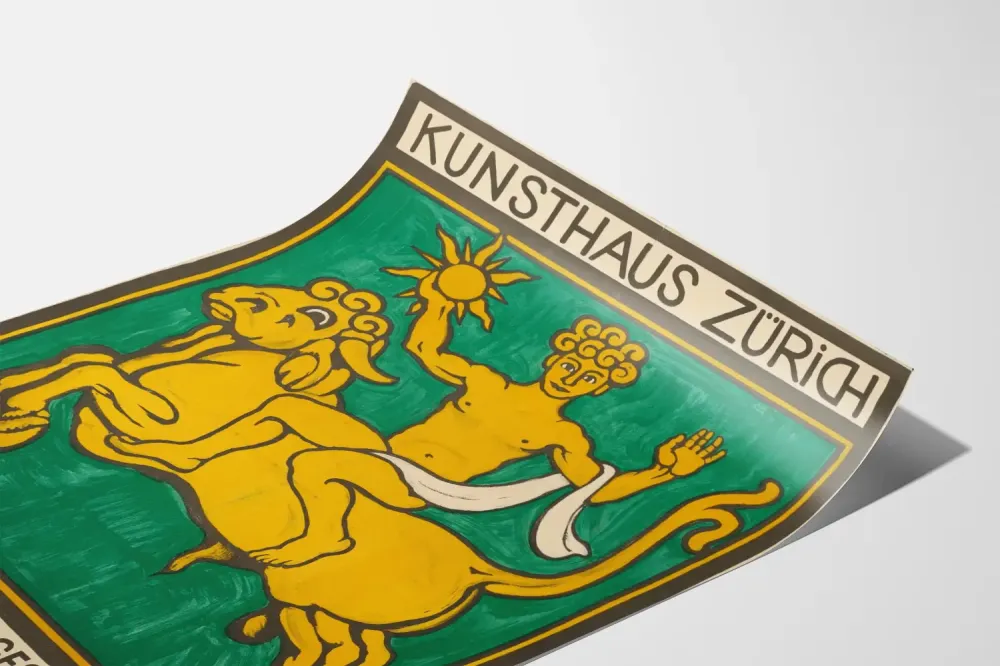 Kunsthaus Zürichin taidenäyttelyn juliste 1913