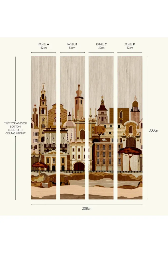 Kuvatapetti Italianate Mural