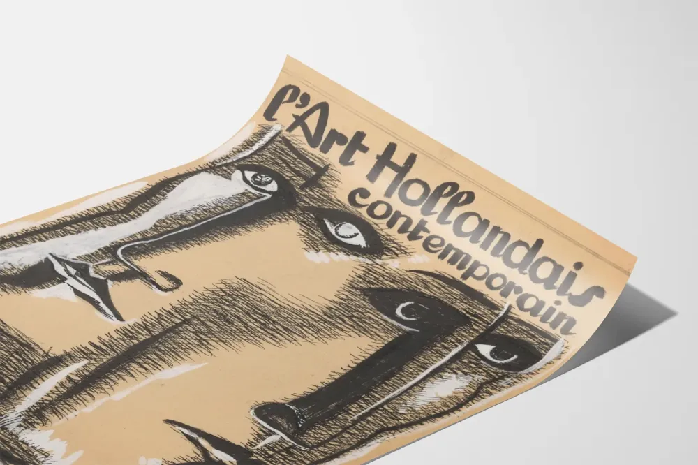 L'Art Hollandais Contemporain -juliste Paul Fierensiltä