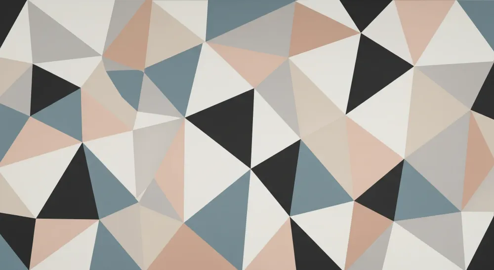 Lastenhuoneen tapetti | Modernit geometriset kuvioinnit
