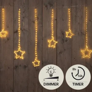 LED-verhovalo tähdillä 400cm