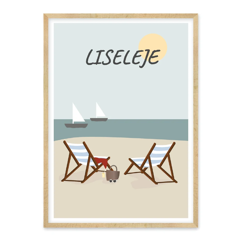 Liseleje - sommerhus plakat (kopi)