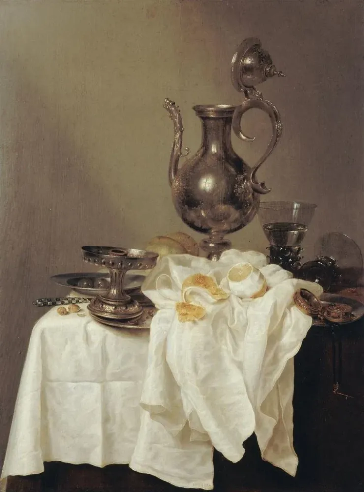 Luonnonkuvaus still life - Willem Claesz Heda | Taidetuloste