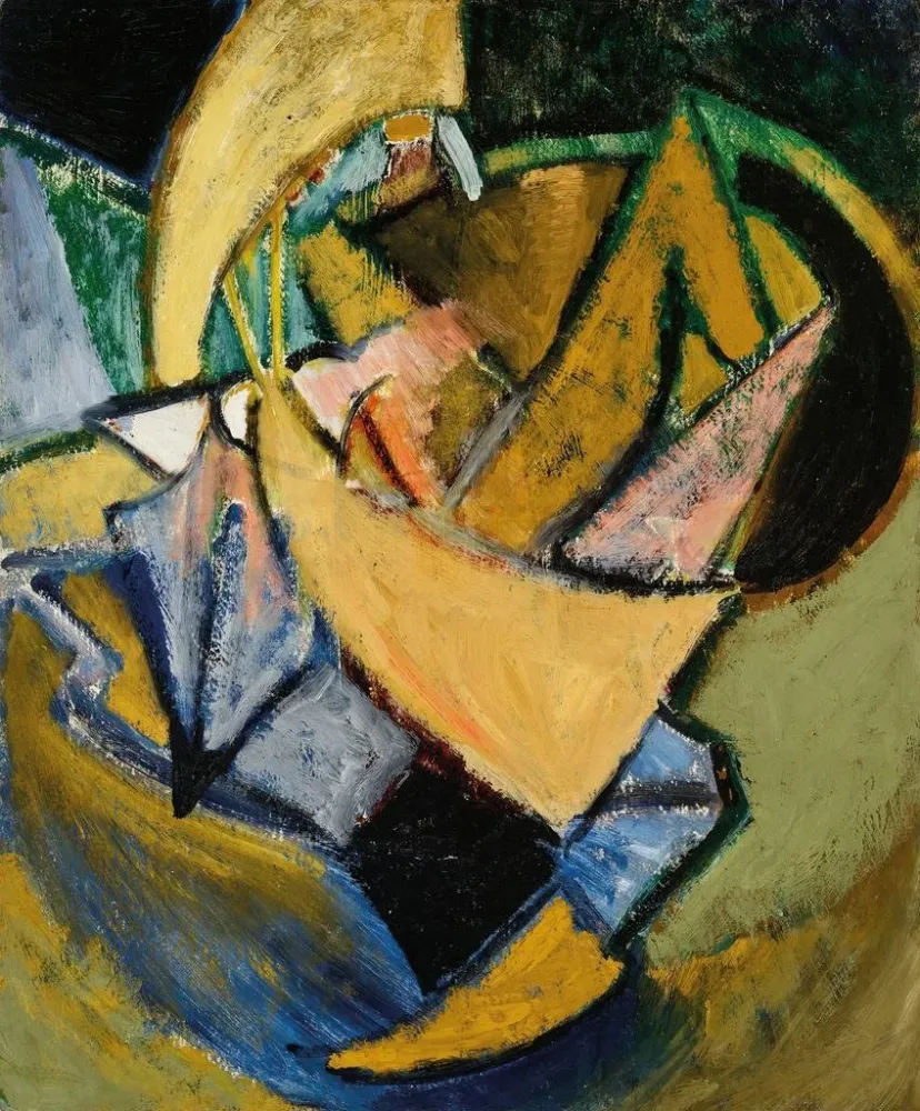 Maalaus Abstraktio - Alfred Henry Maurer | Taidetuloste