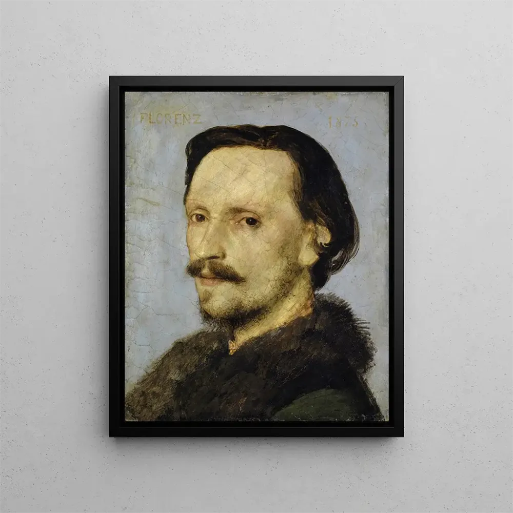 Maalaus Adolf Bayersdorferin muotokuva - Arnold Böcklin | Taidetuloste