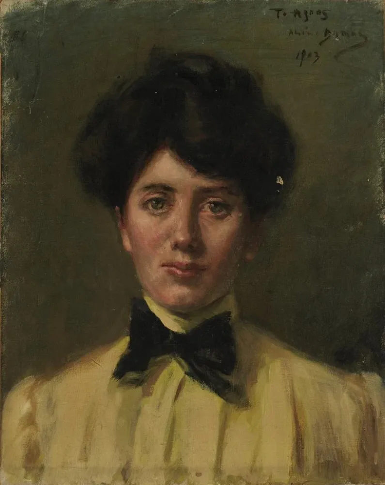 Maalaus Agnès - Alice Pike Barney | Taidetuloste