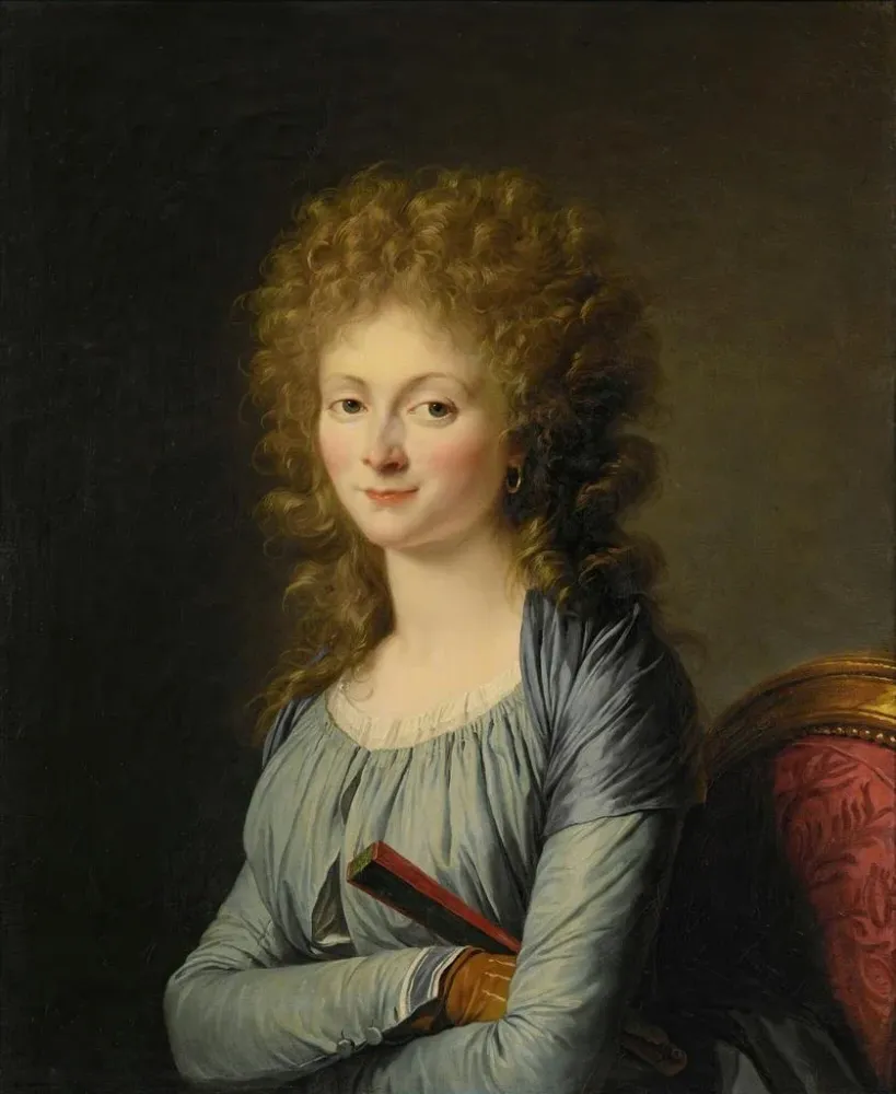 Maalaus Aiguillon herttuattaren muotokuvasta - Adélaïde Labille-Guiard | Taidetuloste