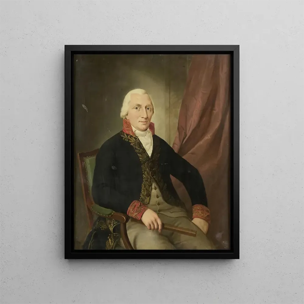 Maalaus Albertus Henricus Wiese, Itä-Intian hollantilaisten kuvernööri - Adriaan de Lelie | Taidetuloste