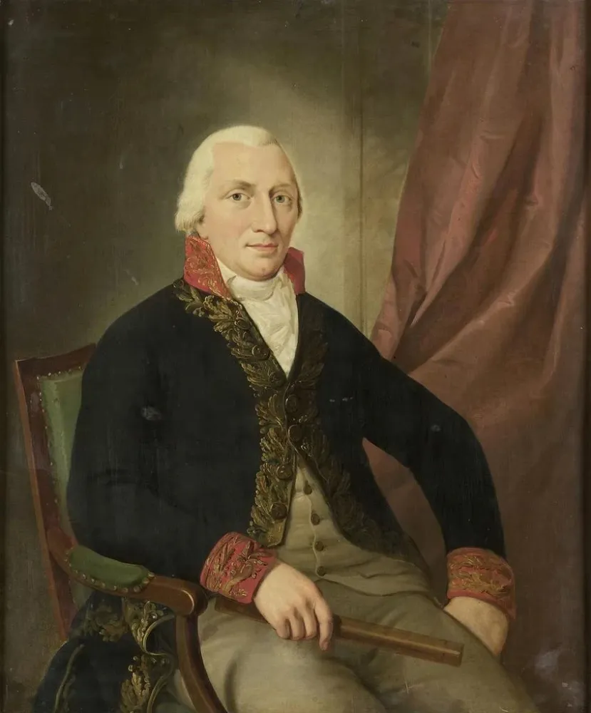 Maalaus Albertus Henricus Wiese, Itä-Intian hollantilaisten kuvernööri - Adriaan de Lelie | Taidetuloste