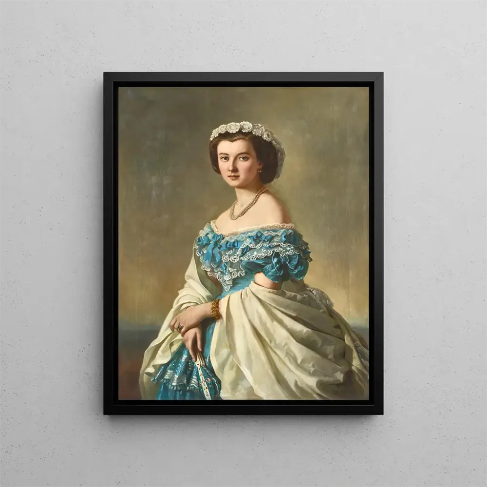 Maalaus Alexandra Baroness von und zu Bodman née Offensandt von Berckholtz - Alexandra von Berckholtz | Taidetuloste