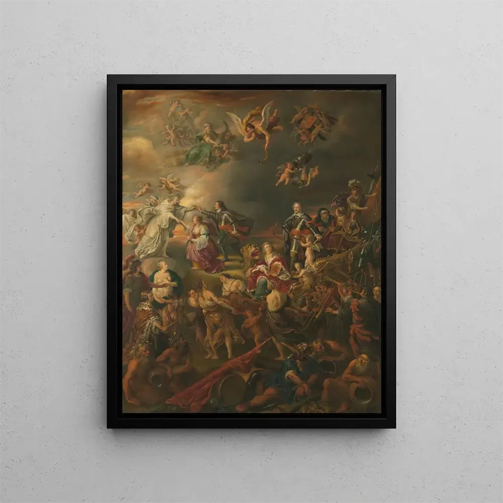 Maalaus Allégorie de la Paix sous le stathouder Guillaume II - Adriaen van Nieulandt | Taidetuloste