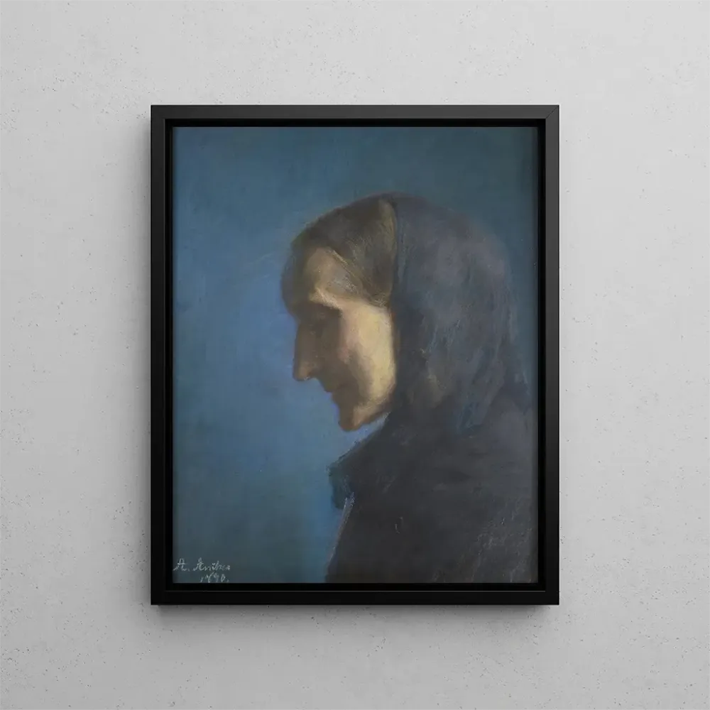 Maalaus Ane Hedvig Brøndum, taiteilijoiden äiti - Anna Ancher | Taidetuloste