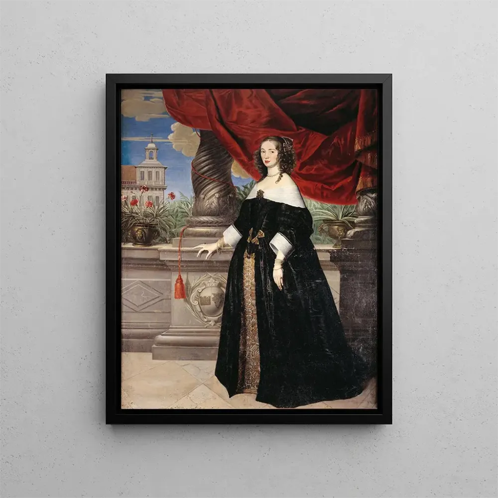 Maalaus Anna Margareta von Haugwitz - Anselm van Hulle | Taidetuloste