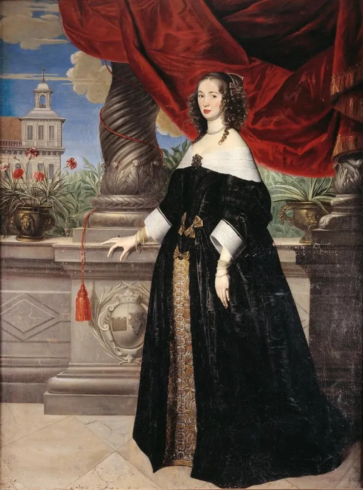 Maalaus Anna Margareta von Haugwitz - Anselm van Hulle | Taidetuloste