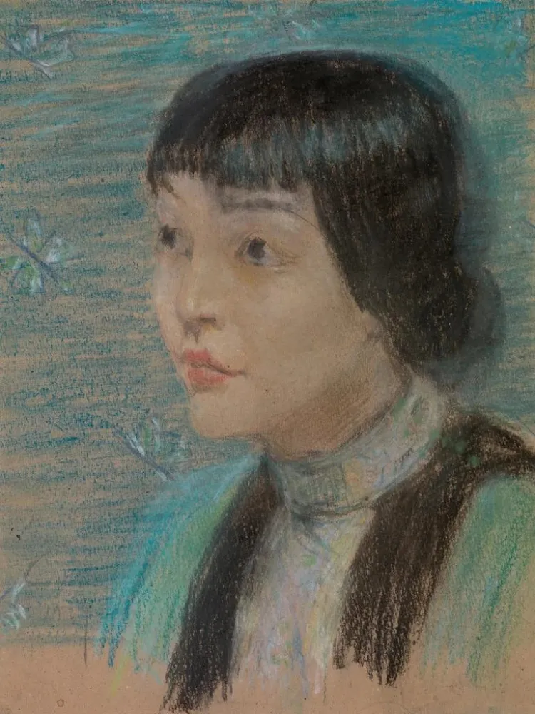 Maalaus Anna May Wong - Alice Pike Barney | Taidetuloste