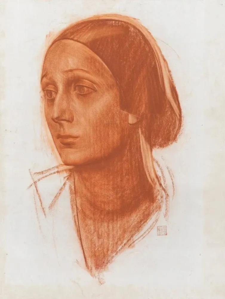 Maalaus Anna Pavlova - Alexandre Iacovleff | Taidetuloste