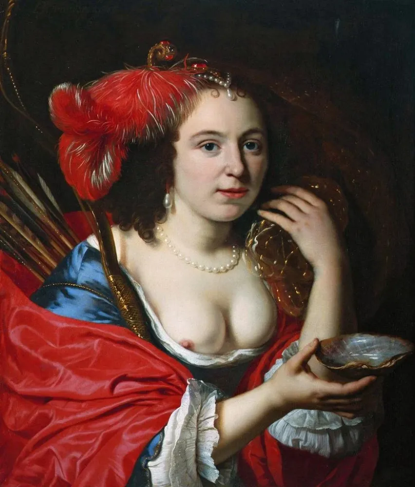 Maalaus Anna Du Pire As Granida - Bartholomeus van der Helst | Taidetuloste