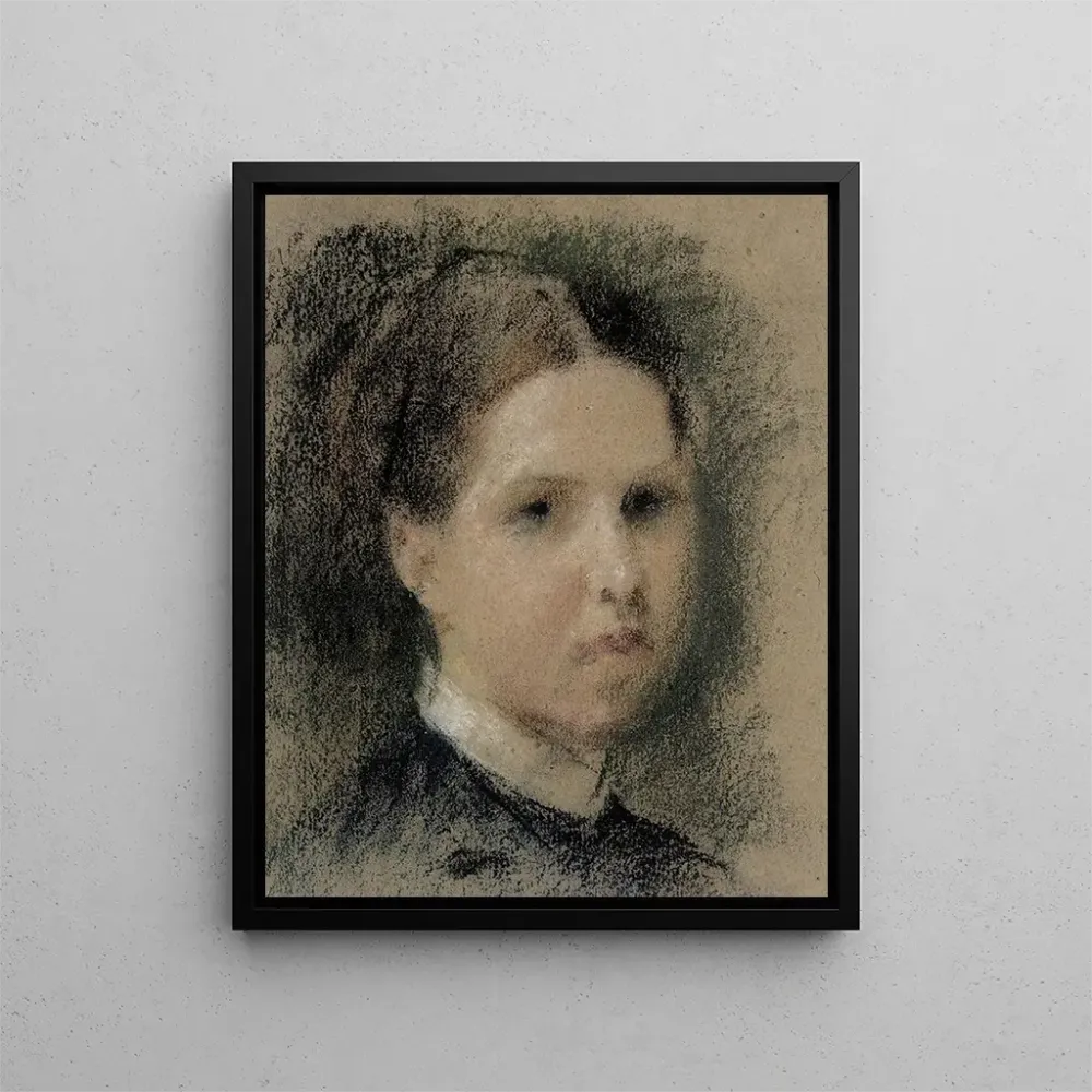 Maalaus Annie Edelfeltin muotokuva - Albert Edelfelt | Taidetuloste
