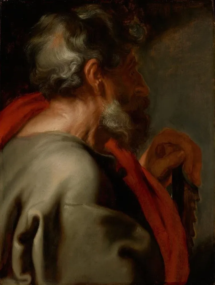 Maalaus apostoli Simonista - Antoine van Dyck | Taidetuloste