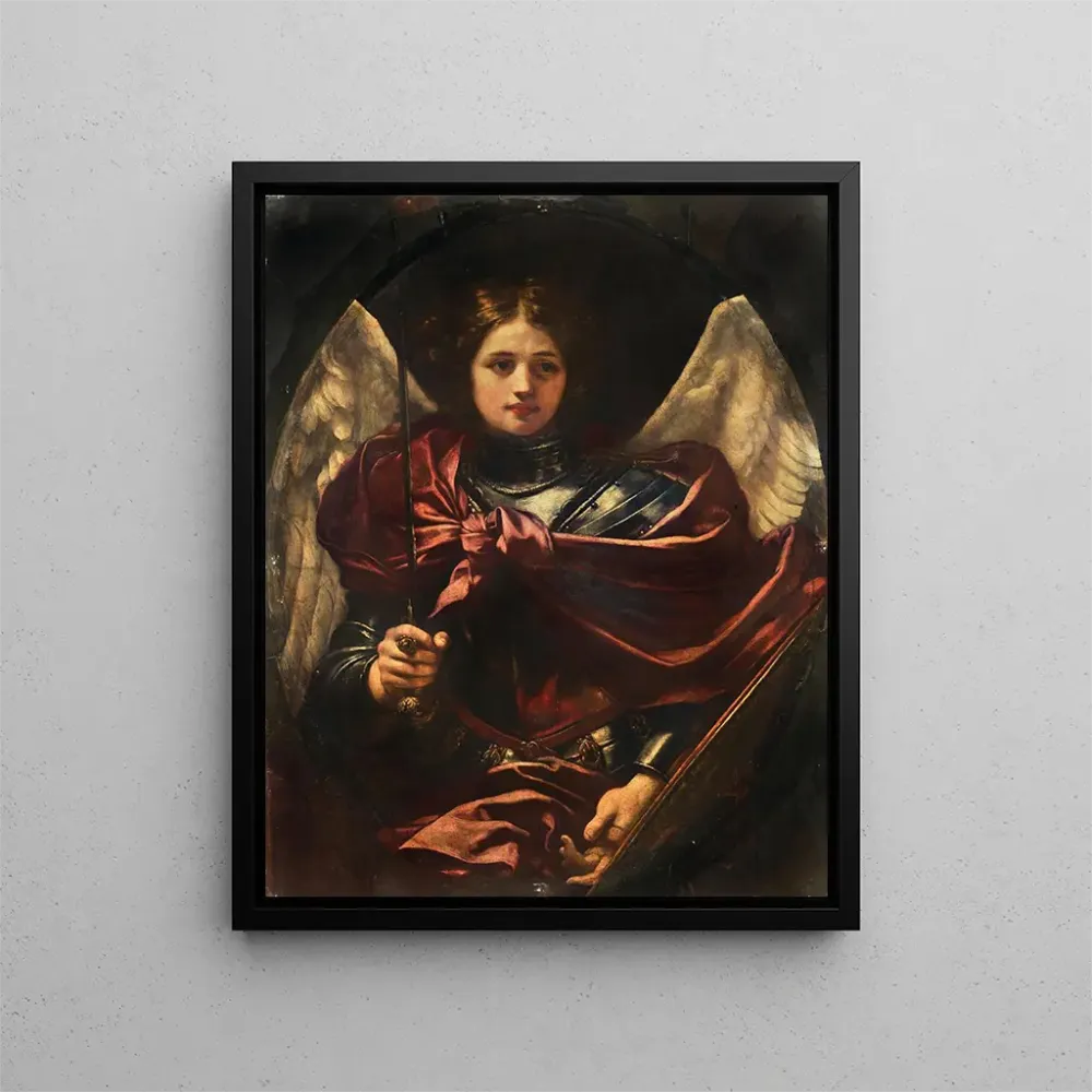 Maalaus Arkkienkeli Mikaelista - Baldassare Franceschini