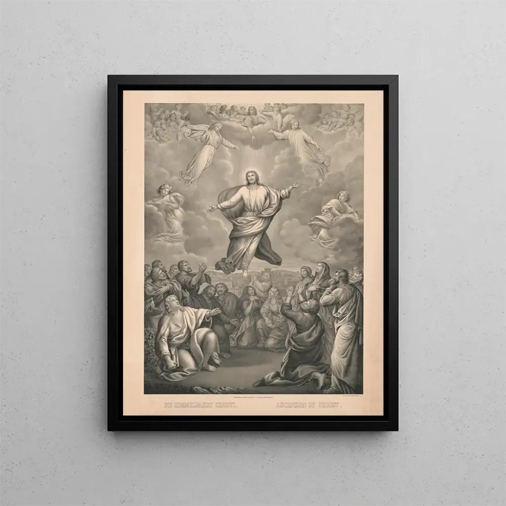 Maalaus Ascension du Christ - Beck Pauli Lith | Taidetuloste