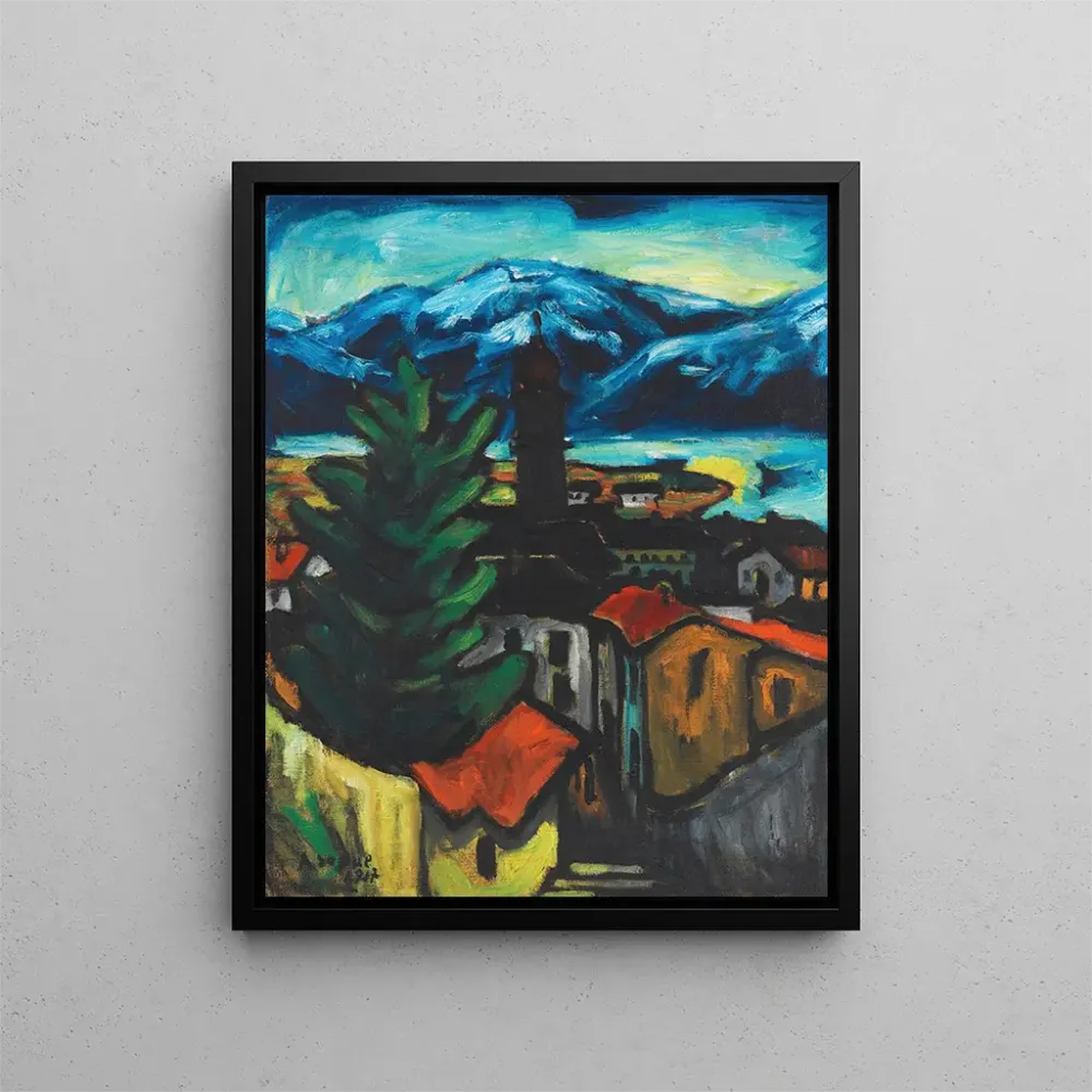 Maalaus Ascona - Arthur Segal | Taidetuloste