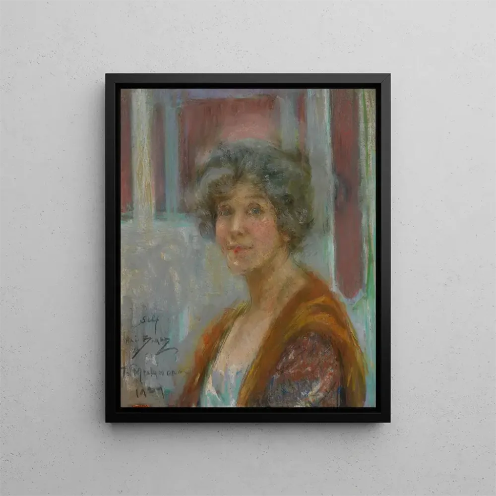 Maalaus Autoportrait en 1924 - Alice Pike Barney | Taidetuloste