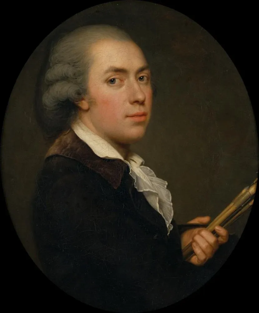 Maalaus Autoportrait - Adolf Ulrik Wertmüller | Taidetuloste