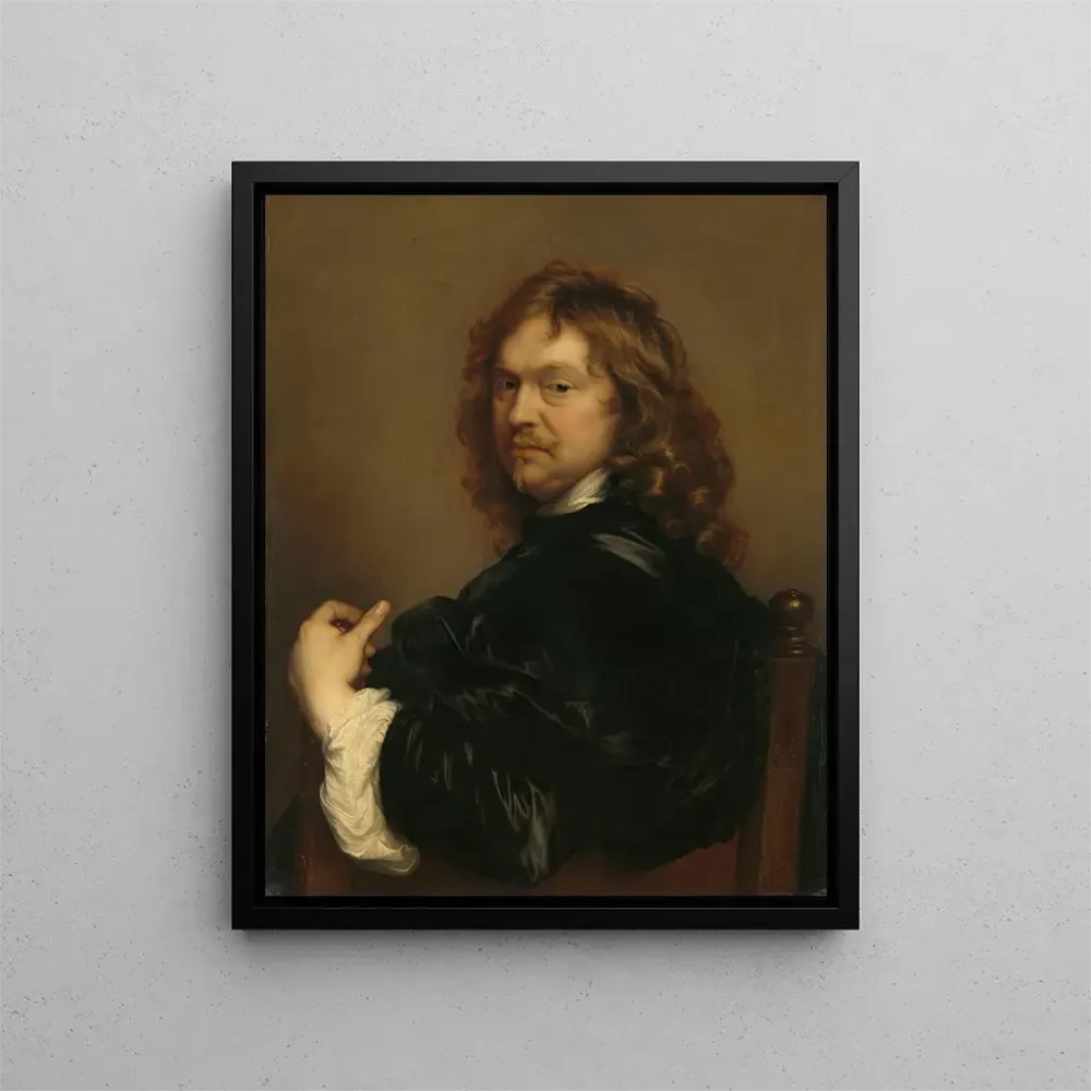 Maalaus Autoportrait - Adriaen Hanneman | Taidetuloste