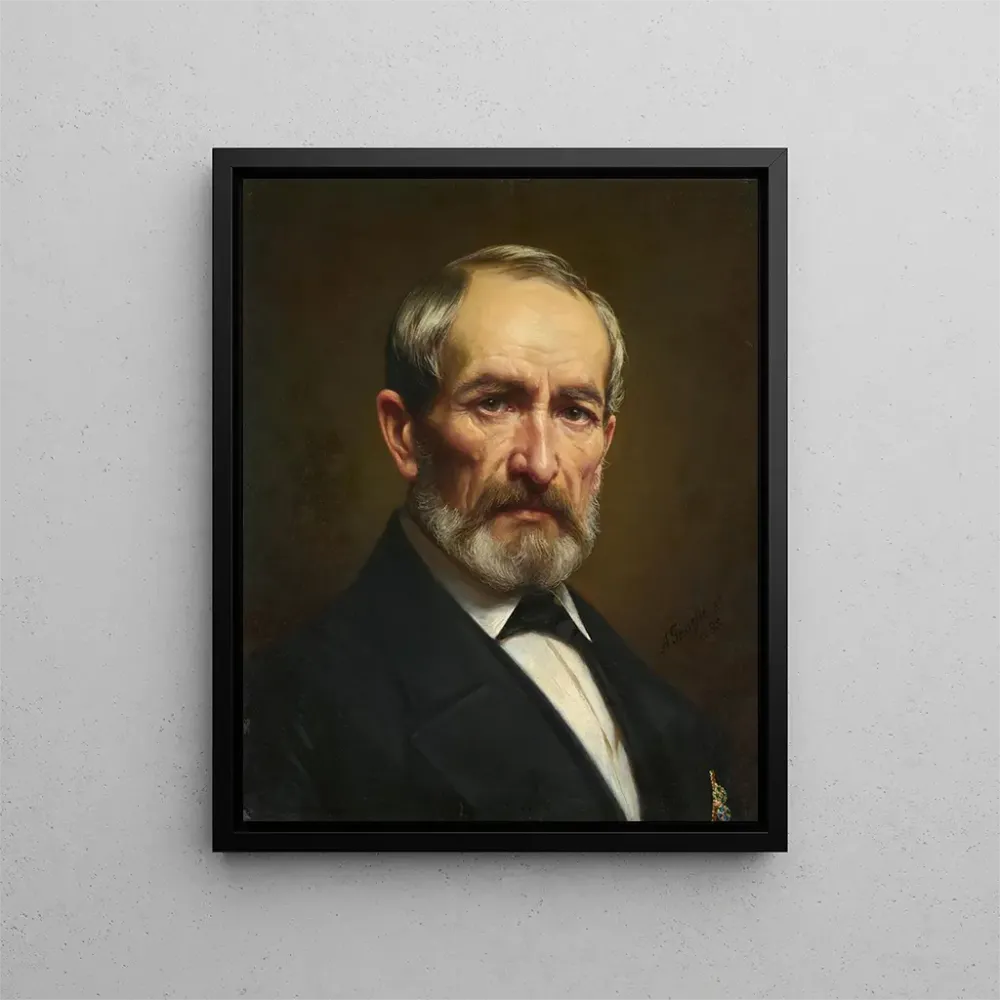 Maalaus Autoportrait - Albert Gréfle | Taidetuloste