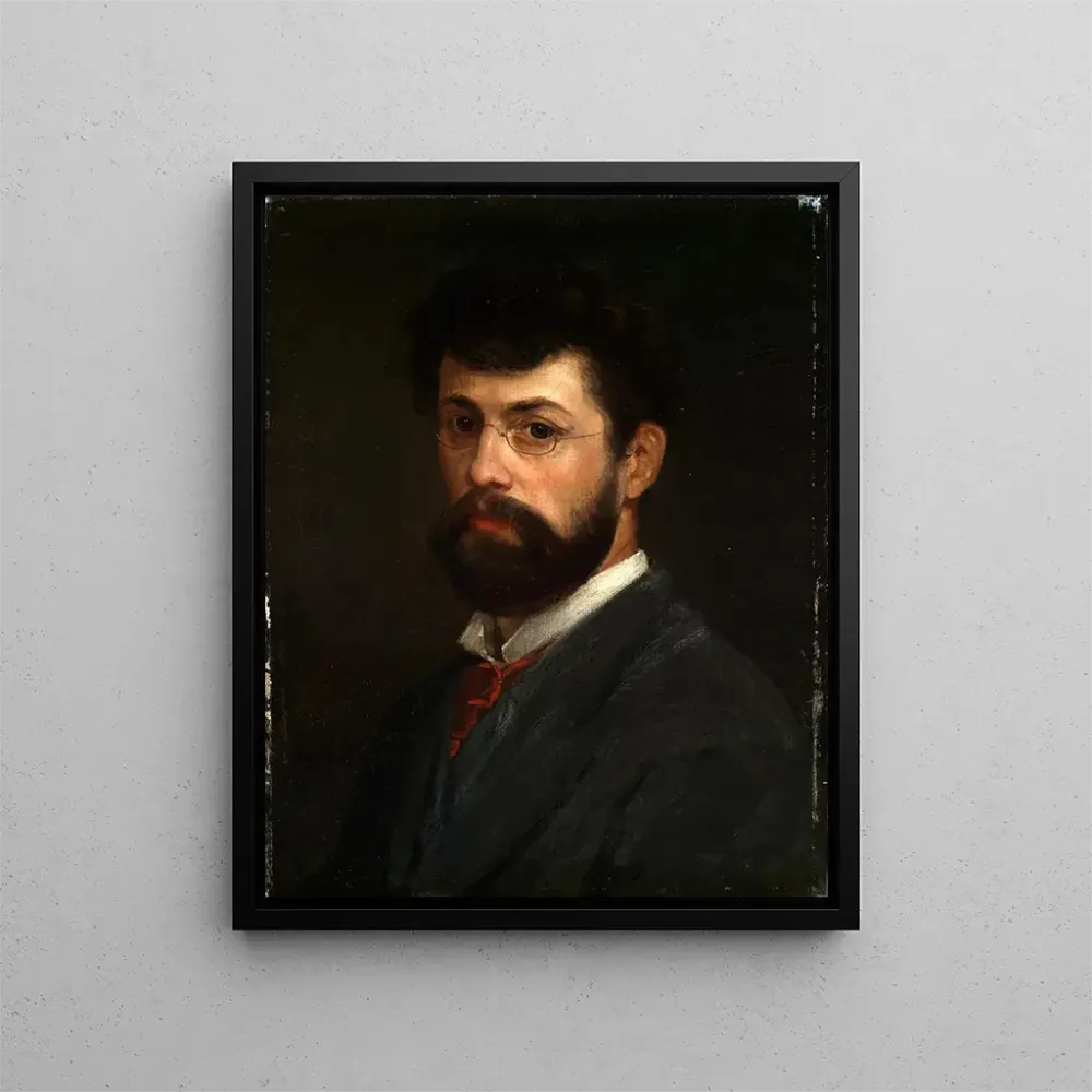 Maalaus Autoportrait - Albert Lang | Taidetuloste