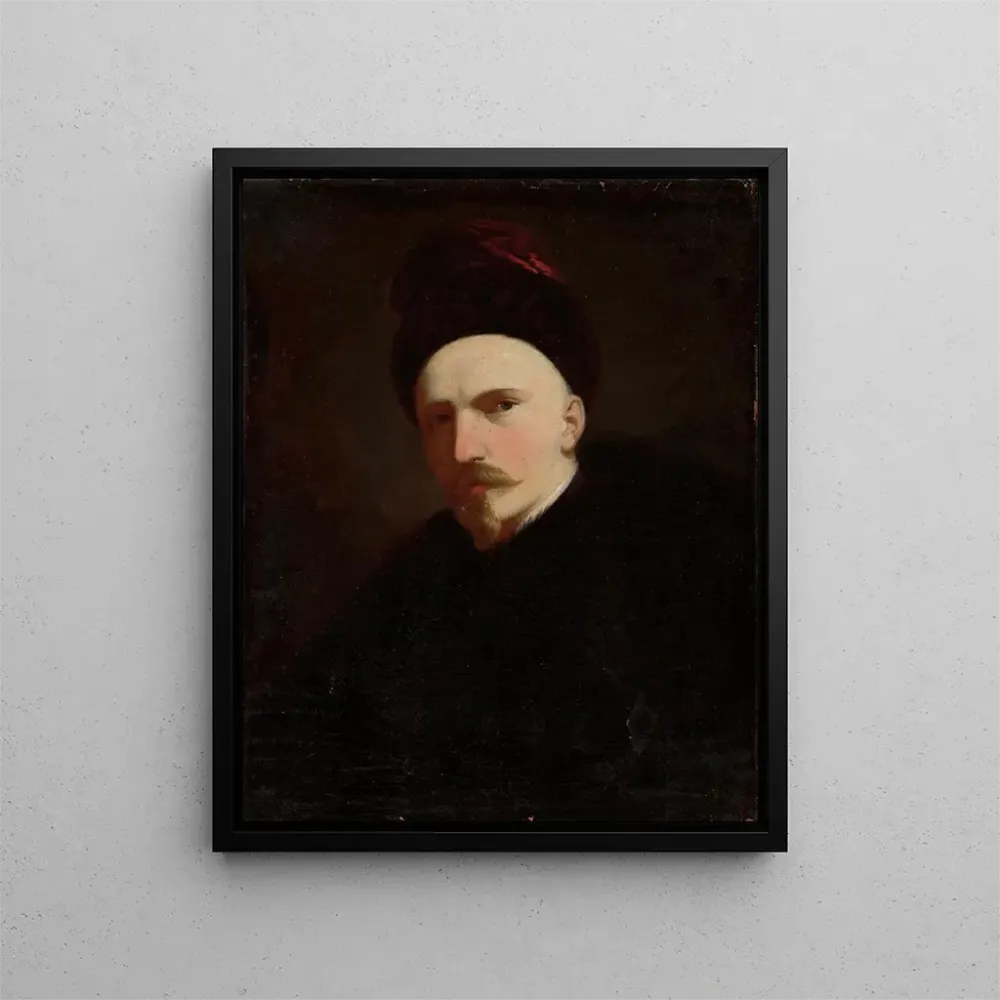 Maalaus Autoportrait - Aleksander Rycerski | Taidetuloste
